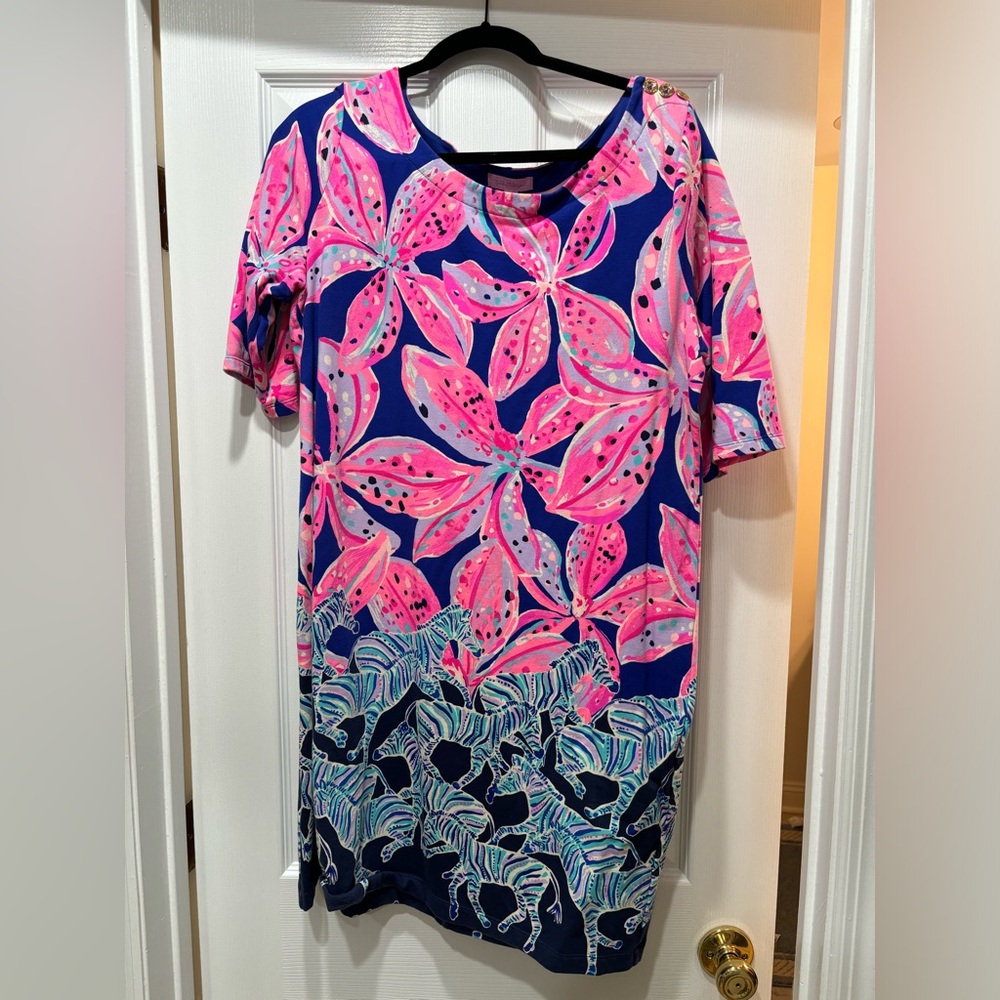 Lilly Pulitzer Zebra Print Dress